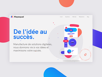 Mayasquad agency agency branding agency landing page agency logo agency website app concept design motion design ui uidesign uiux ux web website