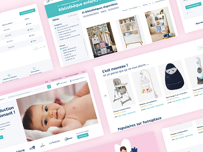 E-commerce - Child furniture