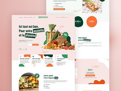 Landing page - Food