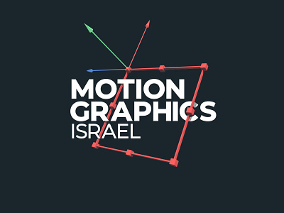 Motion Graphics Israel Logo after effects c4d logo motion design motion graphics