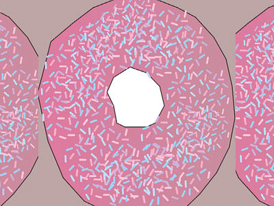 Donut Illustration design graphic design illustration