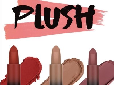 Plush lipstick mock-up