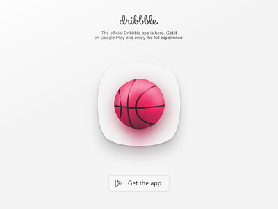 Dribbble Icon