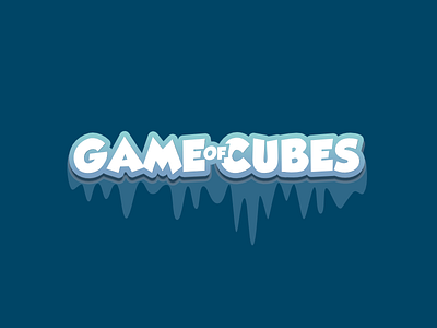 Game of Cubes UI Christmas Title