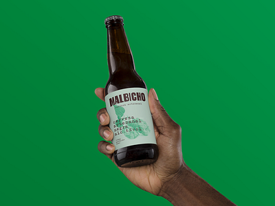 Malbicho @ Cerveza Artesanal bar beer branding logo restaurant