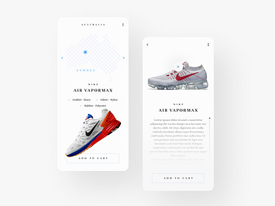 Nike Product Page 2020 trends branding creative design design language dribbble best shot ios app design minimal minimal colour ui mobile app design mobile ui product concept typography uiux user experience design