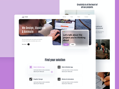 acrid 2021 abstract agency agency website app business color colour concept creative design famous gradient minimal popular typography ui ux web work