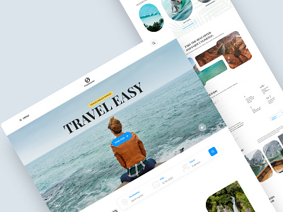 Travelmenia application booking branding clean colour creative design engin illustration logo minimal travel typography ui ux web website