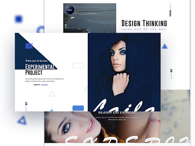 experimental design bubble color creative design gmail google new template trend typography ui ux