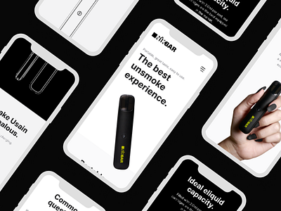 NIKBAR - The best unsmoke experience conversions design ui uidesign ux uxdesign