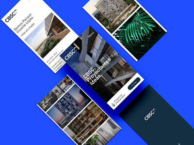 CBSC Mobile Layout @Twentyfive architecture blue branding design digital graphic mobile ui uxui vector