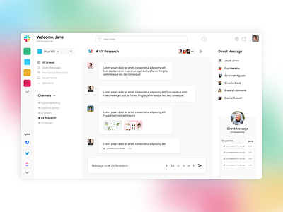 Slack App Redesign