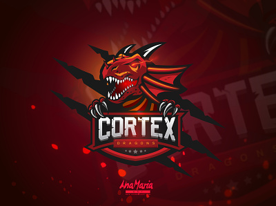 Cortex Dragons csgo dota dota 2 dragon dragons esports game gaming illustration lol mascot pubg sport