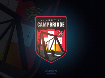 University of Campbridge esport game gaming logo mascot pubg sport university