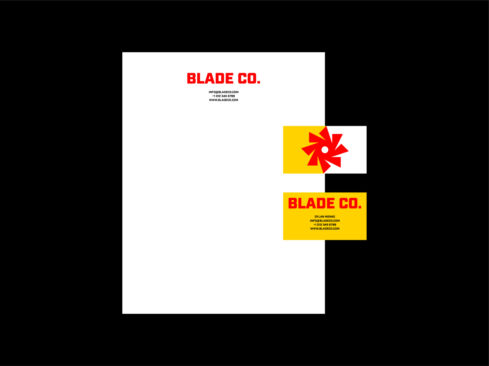 Blade Co. Branding by Dylan Menke on Dribbble