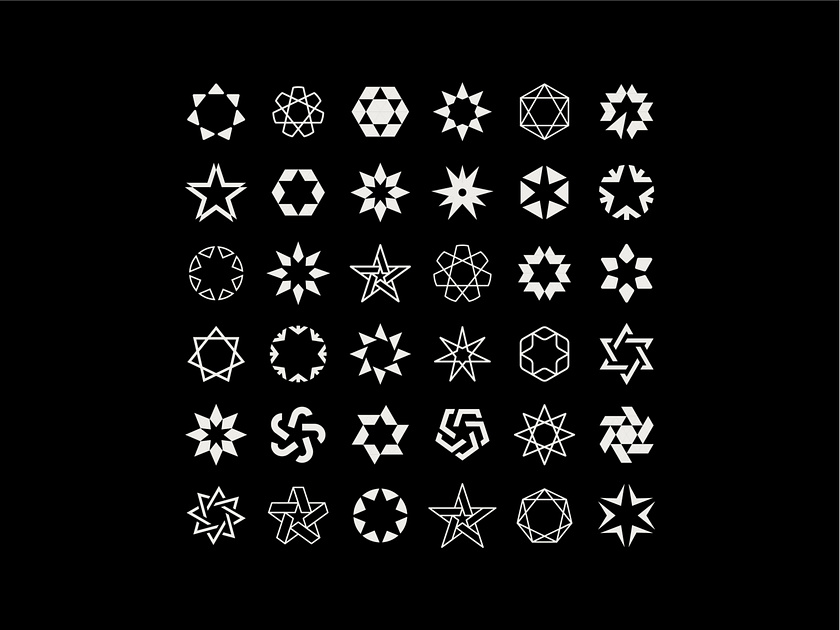 Star Logo Collection by Dylan Menke on Dribbble