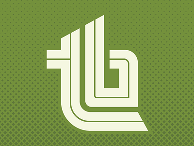 TB Letter Logo Experiment bold design draplin flat lettering logo monogram retro thick typography vector vintage