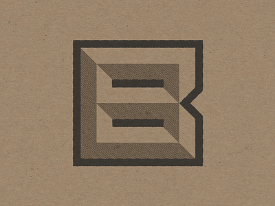 Letter B b icon identity illustration letter letterform ligature logo mark monogram symbol type