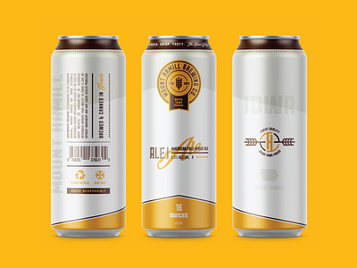 Mount Hamill Brewing Co. Packaging beer branding brewery can icon identity label logo mark packaging typography wheat