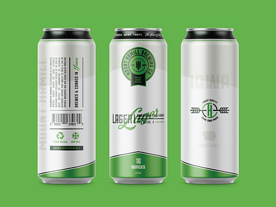 Mount Hamill Brewing Co. Packaging beer branding brewery can icon identity label lager mark packaging symbol typography