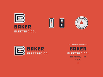 Baker Electric Branding