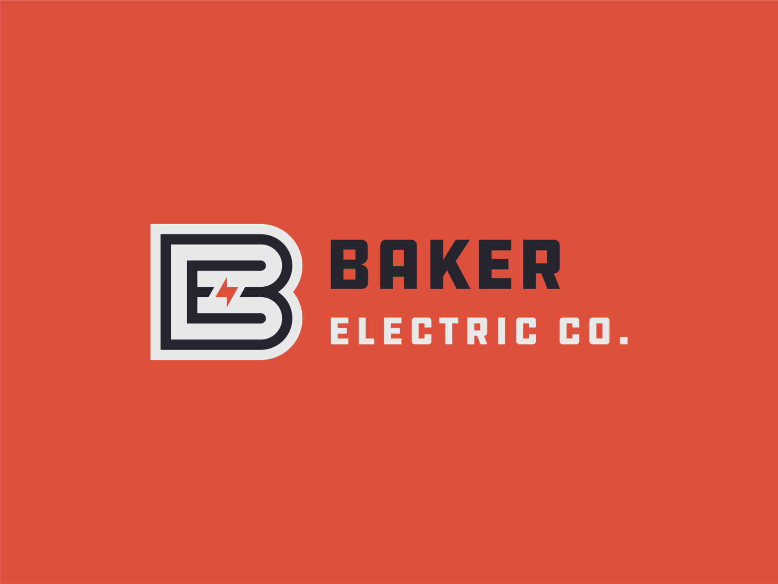 Rebrand Baker Electric Co. by Dylan Menke on Dribbble