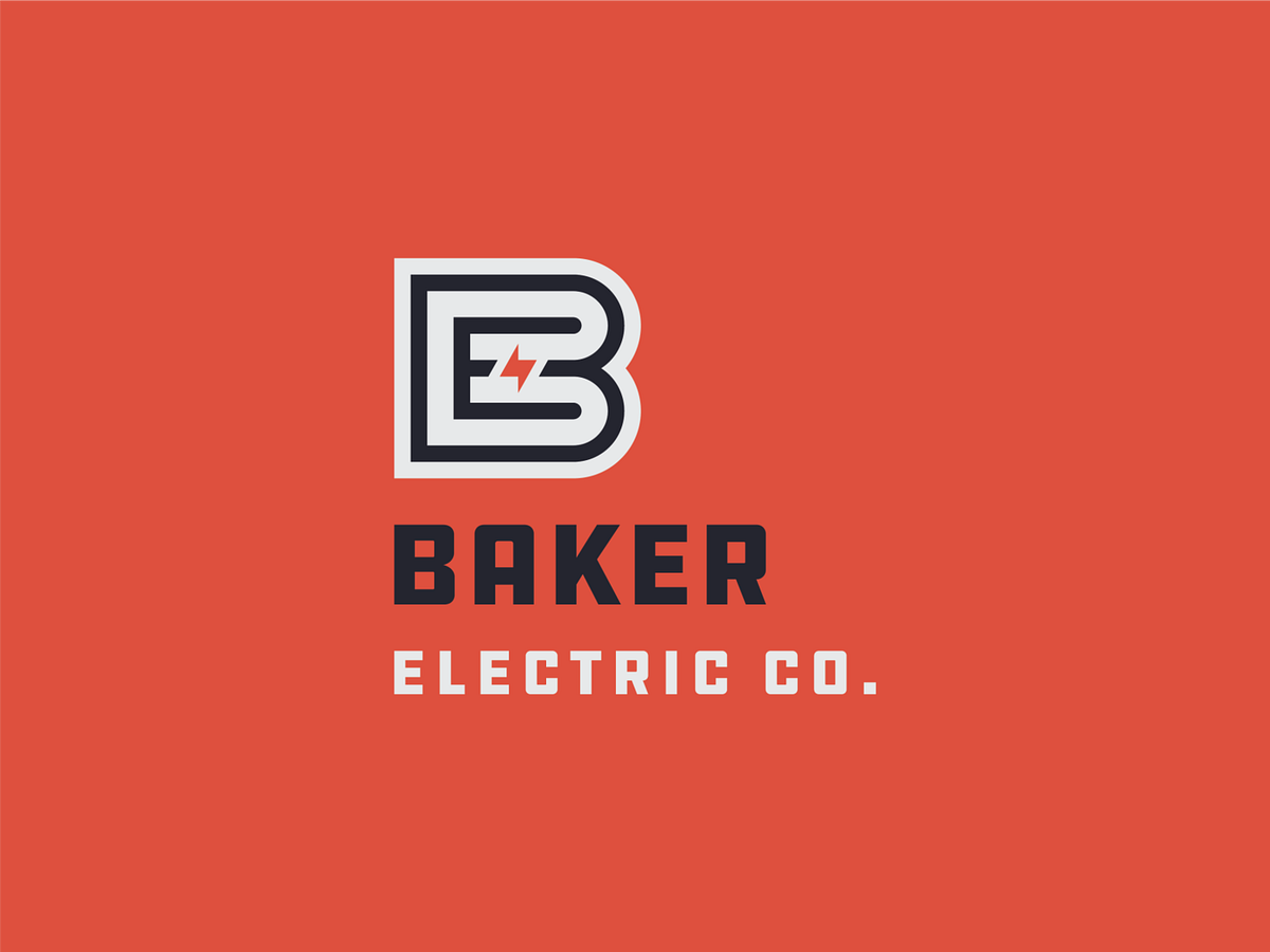 Rebrand Baker Electric Co. by Dylan Menke on Dribbble