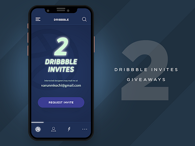 2 Dribbble Invites dribbble dribbbler giveaways invite invites request