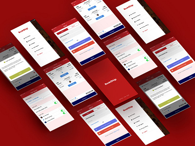 Flight Booking App app booking flight ticket ui