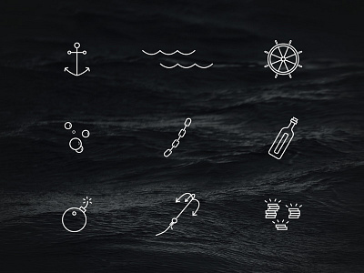 Pirate Icons  |  Set 1  |  Black Flag Creative