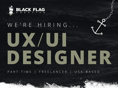 We Are Hiring! app designer career freelance hiring job job listing position sacramento ui ui design ux ux design uxui web designer