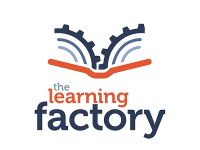 The Learning Factory logo factory learning logo study