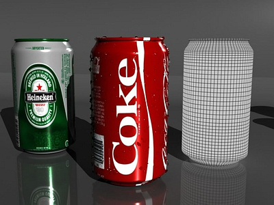 3D drink render