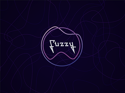 FUZZY - Electronic Jazz Festival abstract electricity electronic fancy festival first shot illustration jazz logo sketch