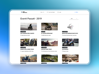 BMW Motorrad — Event Page