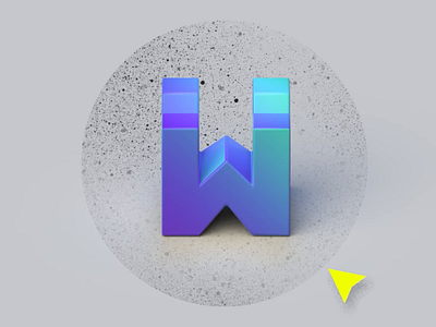 WK 3d animation branding c4d design illustration logo motion
