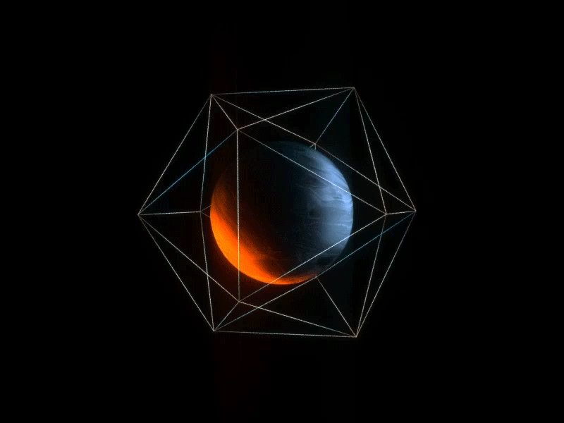 Geometry 3d c4d geometry motion octane planet