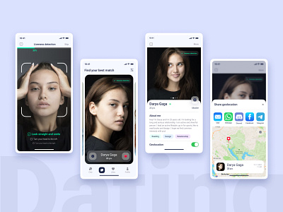 Dating app concept