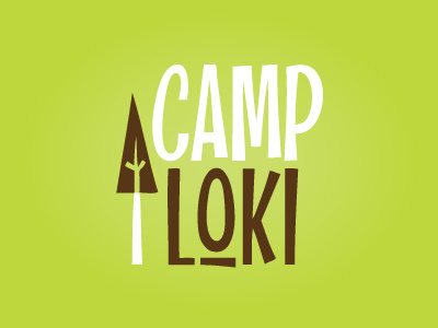 Camp Loki camp logo loki tree