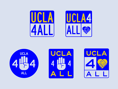 UCLA4ALL logo exploration