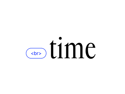 breaktime break code design pun typography