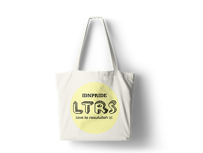 LTRS ( Love to rasulullah ) Tote Bag