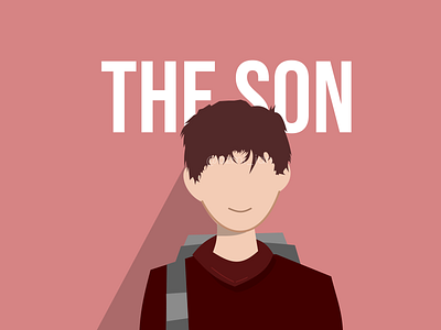 Family flat illusrtration : The Son graphic design