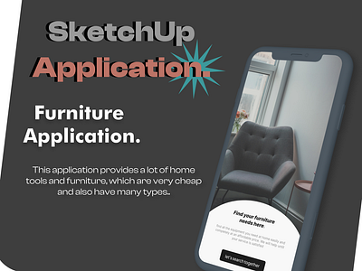 Furniture House Application (SketchUp)