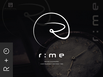 RIME WATCHES | LOGO DESIGN branding design graphic design illustration logo minimal minimal logo design