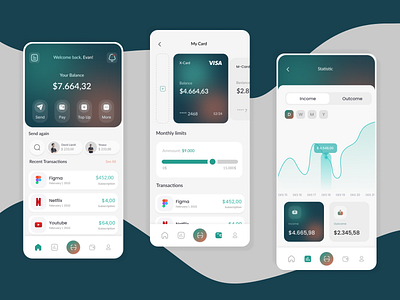 E-Wallet Aplication ui