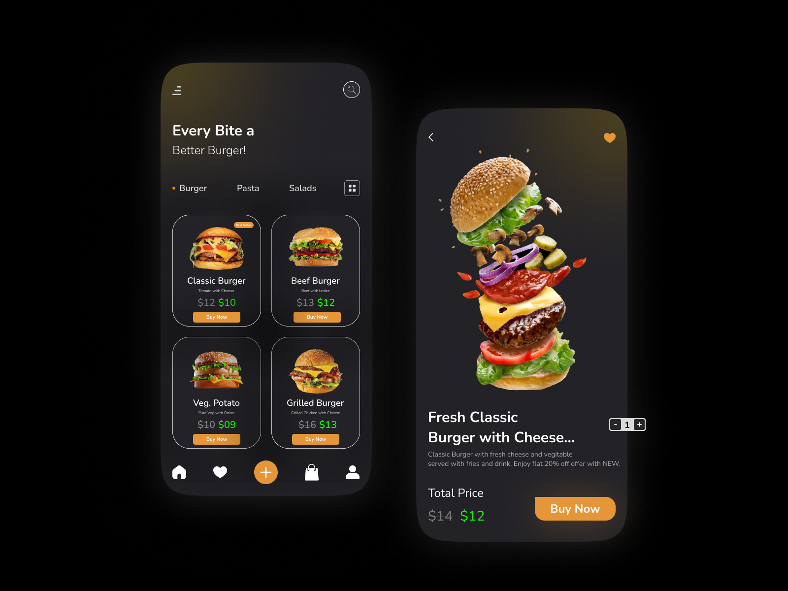 Burger 🍔 🥰 by Akshay Baldaniya on Dribbble