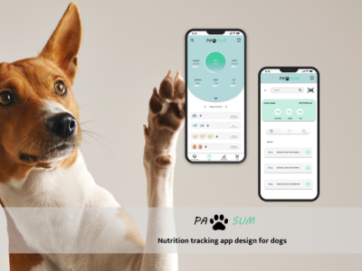 Nutrition Tracking App Design For An Organic Dog Food Brand By Eva 