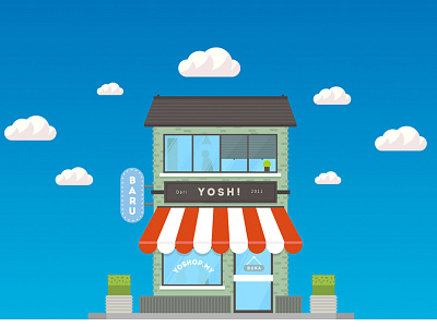 Yosh.my Shop Illustration