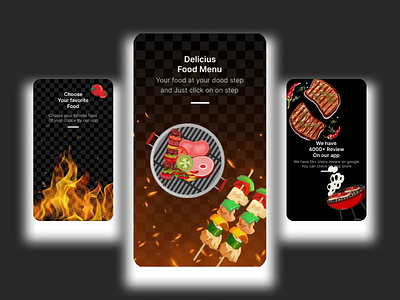 Food Ordering mobile apps ui